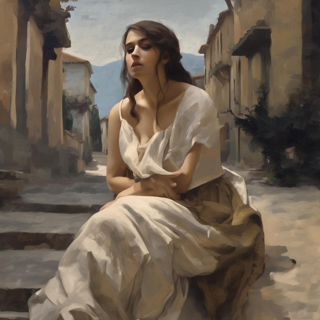 Το ύφος και η τεχνική του καλλιτέχνη Francesco MAFFEI